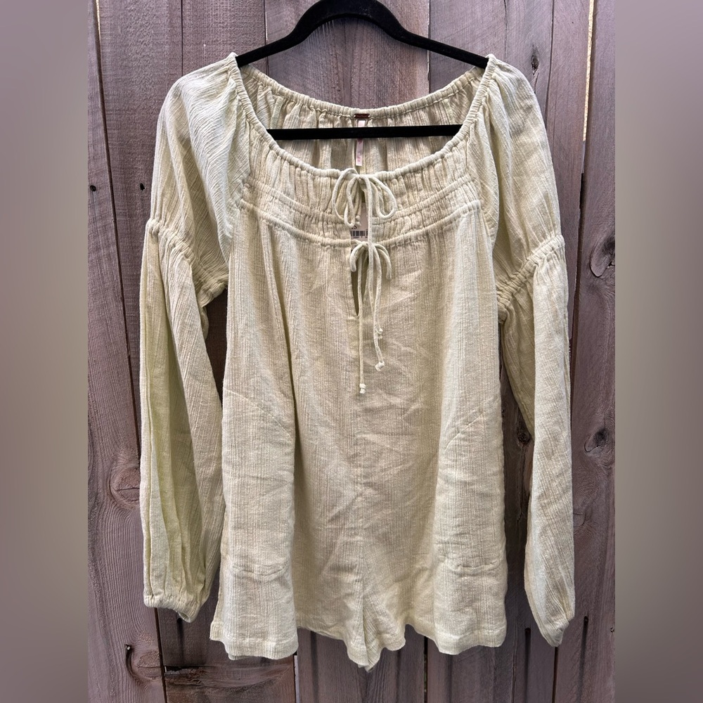Free People Marianne Romper in Mint size XS